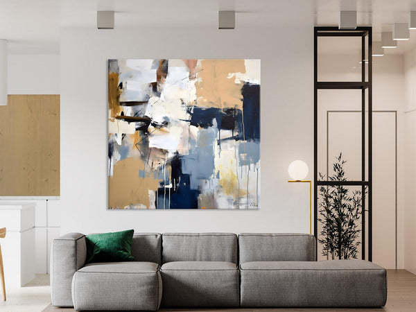 Large Wall Art for Bedroom, Abstract Modern Acrylic Art, Canvas Paintings for Sale, Modern Original Abstract Art, Contemporary Canvas Art-artworkcanvas