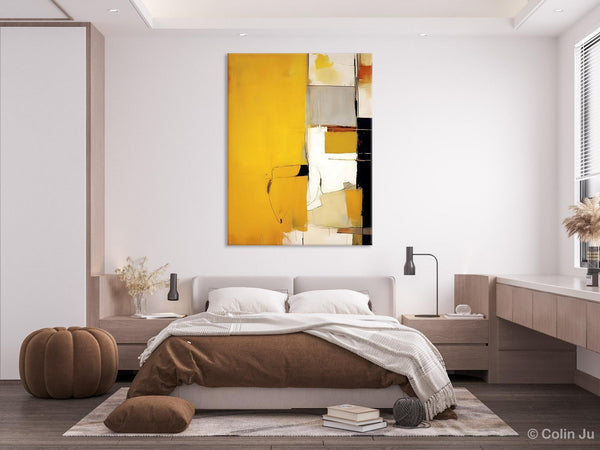 Original Canvas Artwork, Large Wall Art Painting for Dining Room, Oversized Abstract Art Paintings, Contemporary Acrylic Painting on Canvas-artworkcanvas