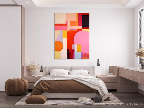 Large Wall Painting for Bedroom, Hand Painted Canvas Art, Large Modern Paintings, Original Abstract Canvas Art, Acrylic Painting on Canvas-artworkcanvas