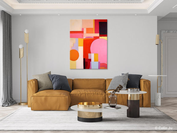 Large Wall Painting for Bedroom, Hand Painted Canvas Art, Large Modern Paintings, Original Abstract Canvas Art, Acrylic Painting on Canvas-artworkcanvas