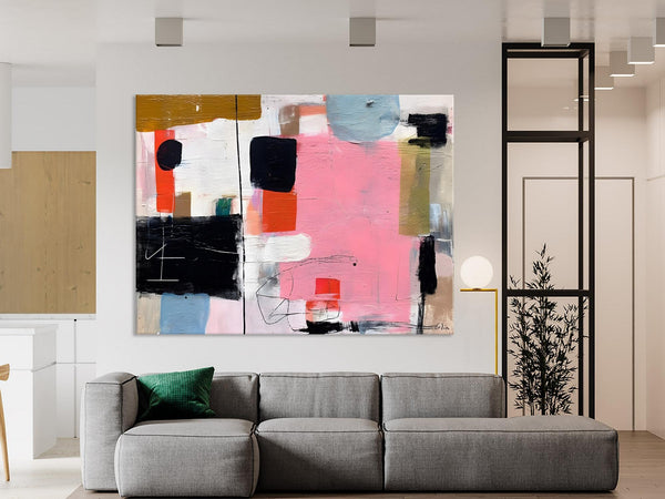 Modern Wall Art Ideas for Bedroom, Large Canvas Paintings, Original Abstract Art, Hand Painted Canvas Art, Contemporary Acrylic Paintings-artworkcanvas