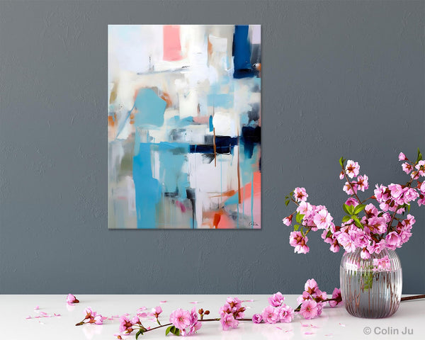 Contemporary Painting, Canvas Paintings for Dining Room, Acrylic Painting on Canvas, Extra Large Modern Wall Art, Original Abstract Painting-artworkcanvas