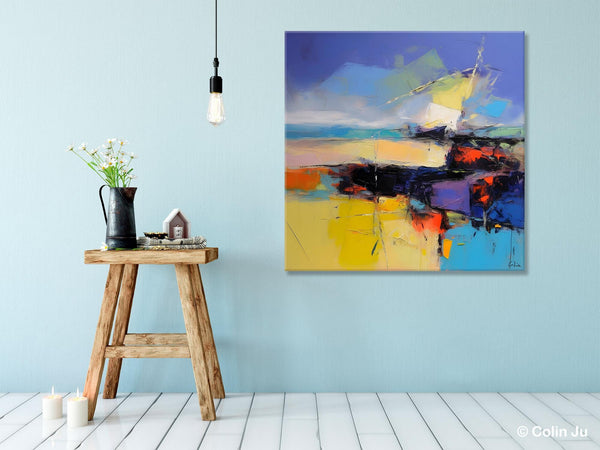 Modern Acrylic Artwork, Buy Art Paintings Online, Contemporary Canvas Art, Original Modern Paintings, Large Abstract Painting for Bedroom-artworkcanvas