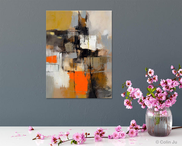 Acrylic Painting on Canvas, Modern Paintings, Extra Large Paintings for Dining Room, Large Contemporary Wall Art, Original Abstract Painting-artworkcanvas