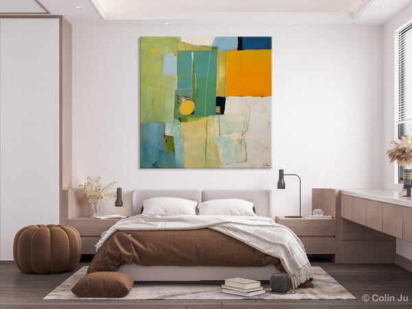 Original Modern Wall Paintings, Contemporary Canvas Art, Abstract Painting for Bedroom, Modern Acrylic Artwork, Heavy Texture Canavas Art-artworkcanvas