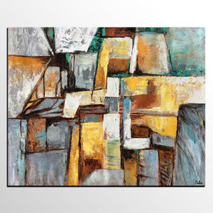 Modern Canvas Painting, Abstract Painting, Modern Artwork, Acrylic Art, Buy Art Online-artworkcanvas