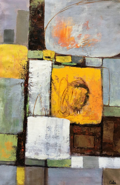 Abstract Painting, Original Wall Art, Canvas Art, Impasto Painting-artworkcanvas