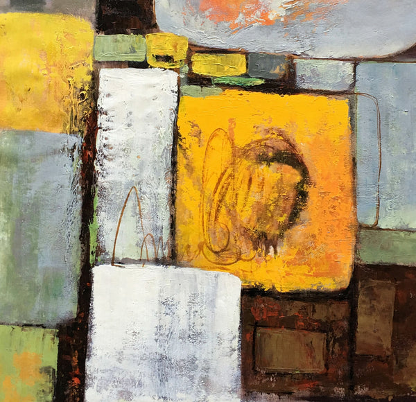 Abstract Painting, Original Wall Art, Canvas Art, Impasto Painting-artworkcanvas