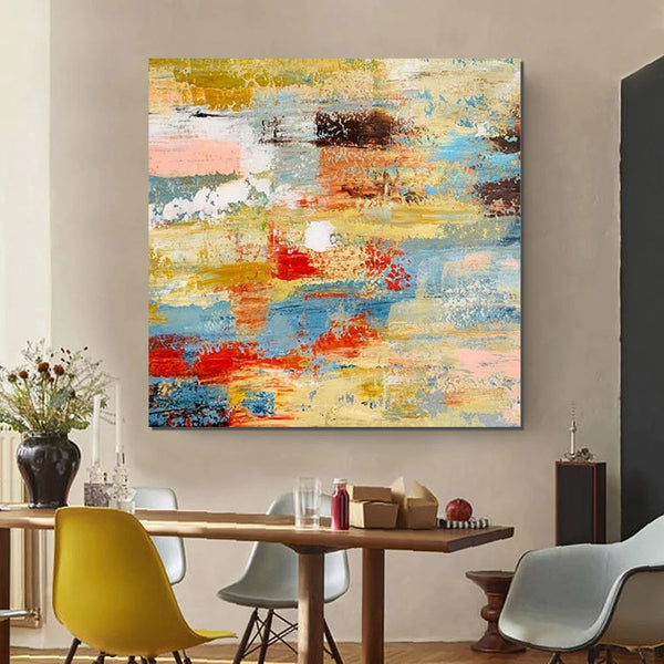 Hand Painted Canvas Art, Bedroom Wall Art Ideas, Modern Paintings for Dining Room, Simple Modern Art, Contemporary Modern Wall Art Paintings-artworkcanvas