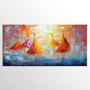 Abstract Artwork, Contemporary Artwork, Ballet Dancer Painting, Painting for Sale, Original Painting-artworkcanvas