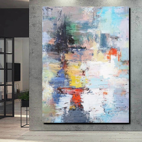 Modern Paintings Behind Sofa, Acrylic Paintings on Canvas, Large Painting for Sale, Contemporary Canvas Wall Art, Buy Paintings Online-artworkcanvas